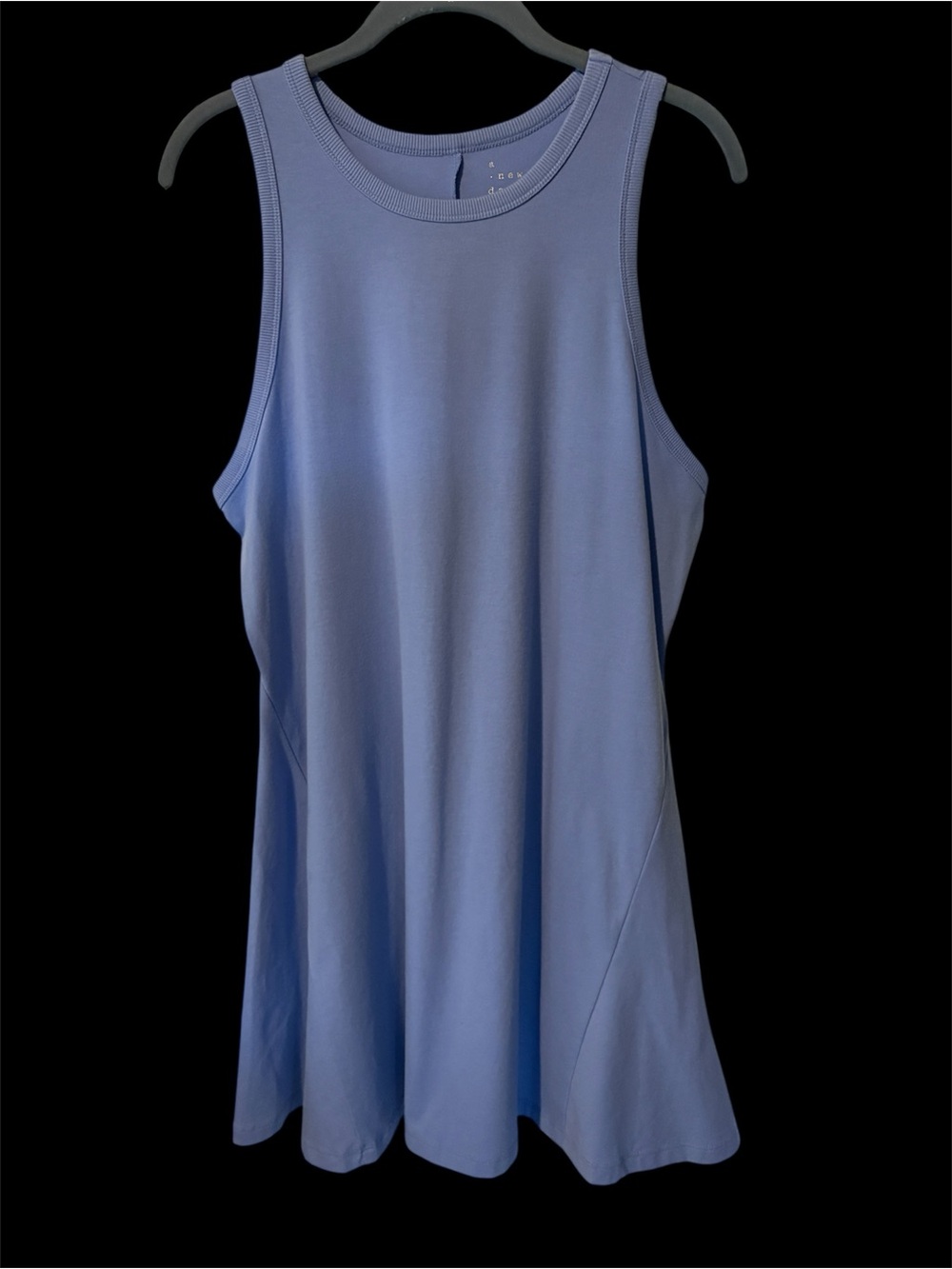 a new day Lavender-Blue Scoop Neck Tank Large